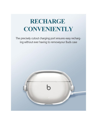 Funda Protectora TPU Transparente para Beats Studio Buds +