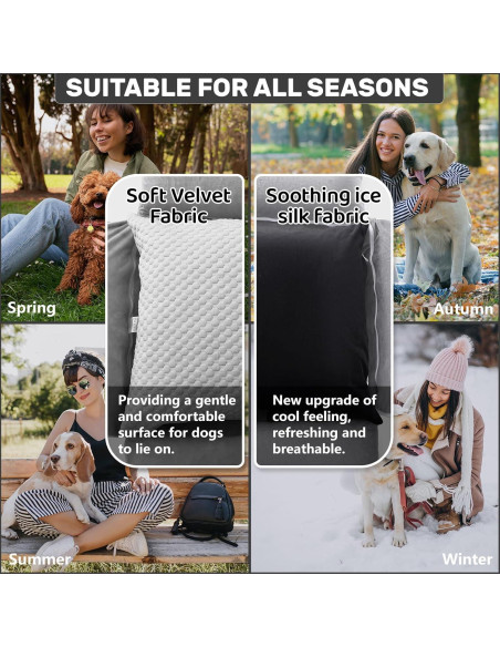 Asiento de Coche para Perros Homcosan Negro 74.9x63.5cm Asiento de Coche para Perros Homcosan Negro 74.9x63.5cm