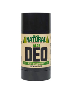 Desodorante Natural Aloe Vera Sam - 85 g - Vegano y Sin Aluminio