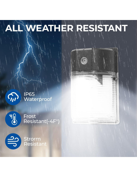 Luz de Pared LED 26W CINOTON con Sensor IP65 3000LM 5000K