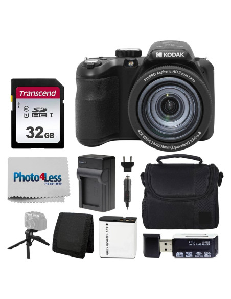 Cámara Digital Kodak PIXPRO AZ425 20MP 42x Zoom + Accesorios Cámara Digital Kodak PIXPRO AZ425 20MP 42x Zoom + Accesorios