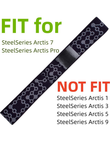 Diadema de Reemplazo SteelSeries Arctis 7/Pro - Tela Elástica
