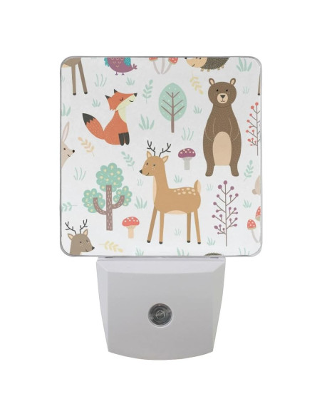 Luz Nocturna LED Enchufable DIY.HD 2-pack Sensor Crepuscular