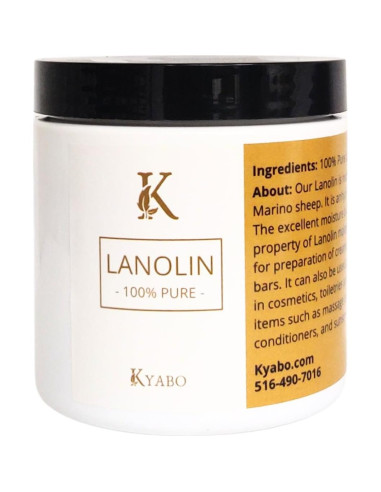 Lanolina Pura Kyabo 113.4g - Hidratante Natural para Piel Seca
