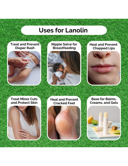 Lanolina Pura Kyabo 113.4g - Hidratante Natural para Piel Seca