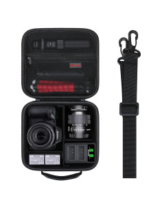 Funda de transporte Elonbo para cámara Kodak PIXPRO AZ528 negra