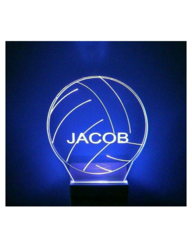 Luz Nocturna LED Enchufable Multicolor Personalizada 12.7 cm