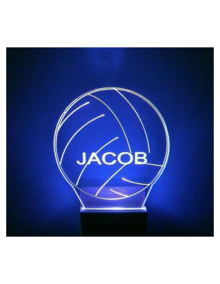 Luz Nocturna LED Enchufable Multicolor Personalizada 12.7 cm