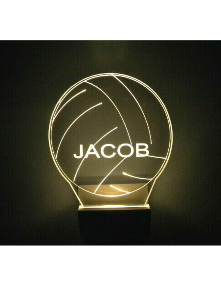 Luz Nocturna LED Enchufable Multicolor Personalizada 12.7 cm