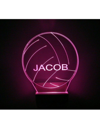 Luz Nocturna LED Enchufable Multicolor Personalizada 12.7 cm