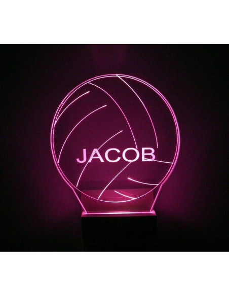 Luz Nocturna LED Enchufable Multicolor Personalizada 12.7 cm