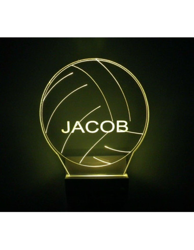 Luz Nocturna LED Enchufable Multicolor Personalizada 12.7 cm