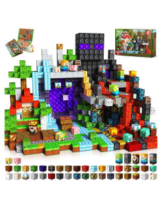 300 Bloques Magnéticos de Construcción GraceDuck - Juguete STEM 3+