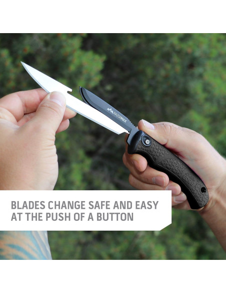 Cuchillo de Caza Outdoor Edge RazorMax 3.5" Hoja Reemplazable