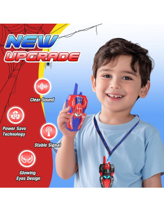 Walkie Talkies para Niños BoomCaCa 2 Unidades Alcance 304m 2