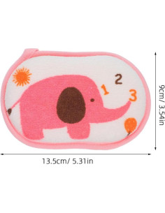 Esponja de Baño Suave FRCOLOR para Bebés 1 Cuenta 13.5x9 cm 2