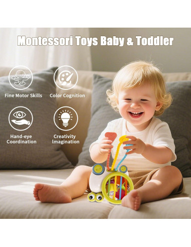 Cubo de Actividad Educativo BYFWH para Bebés 18-48 Meses Verde