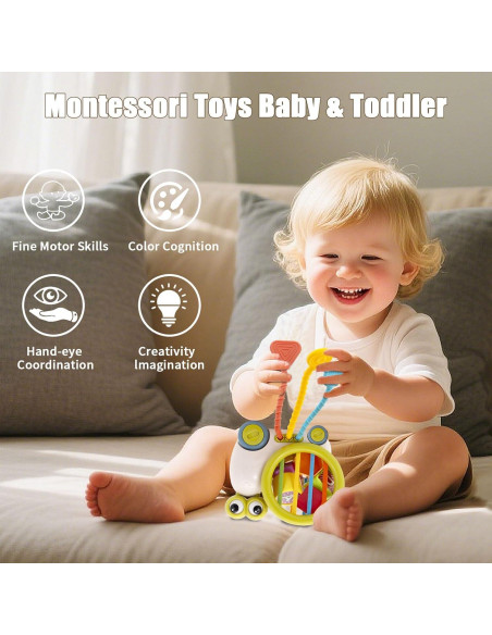 Cubo de Actividad Educativo BYFWH para Bebés 18-48 Meses Verde