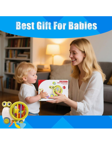 Cubo de Actividad Educativo BYFWH para Bebés 18-48 Meses Verde