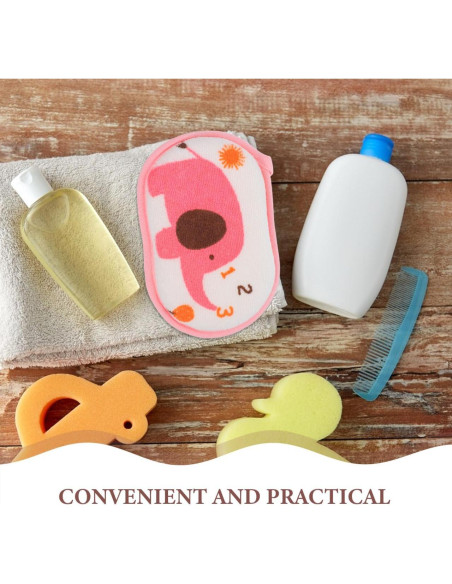 Esponja de Baño Suave FRCOLOR para Bebés 1 Cuenta 13.5x9 cm