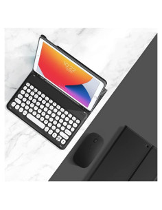 Funda de Teclado y Ratón XURUIKEJI para iPad 5/6/Air 2/Pro 9.7