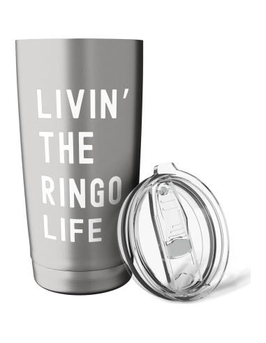 Vaso Térmico Acero Inoxidable Ringo Living 591 ml Aislado