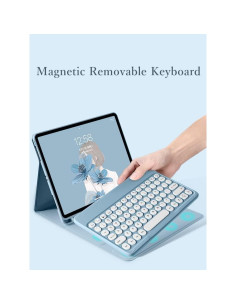 Funda de Teclado y Ratón XURUIKEJI para iPad 5/6/Air 2/Pro 9.7 2