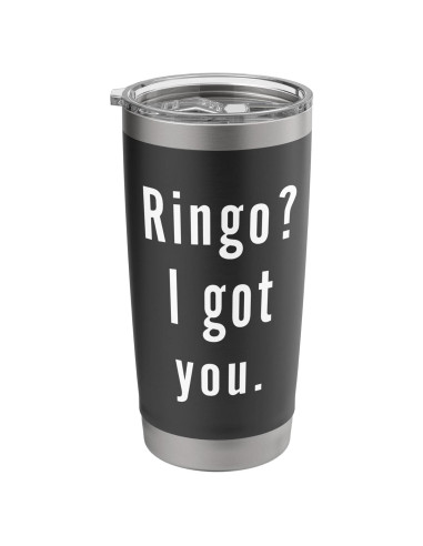 Vaso Térmico Acero Inoxidable Ringo 20 oz Aislado Negro
