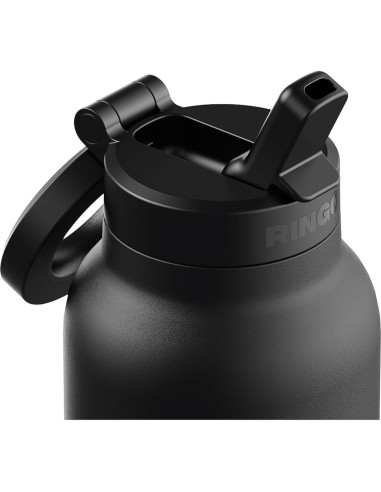 Tapa para Beber Ringo Pro - Acero Inoxidable 0.71L - Negro