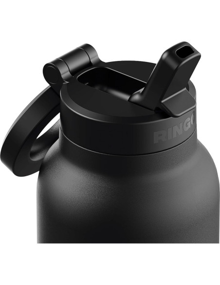 Tapa para Beber Ringo Pro - Acero Inoxidable 0.71L - Negro