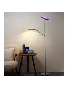 Lámpara de Pie LED HMAKEE RGB Regulable 24W/2000LM