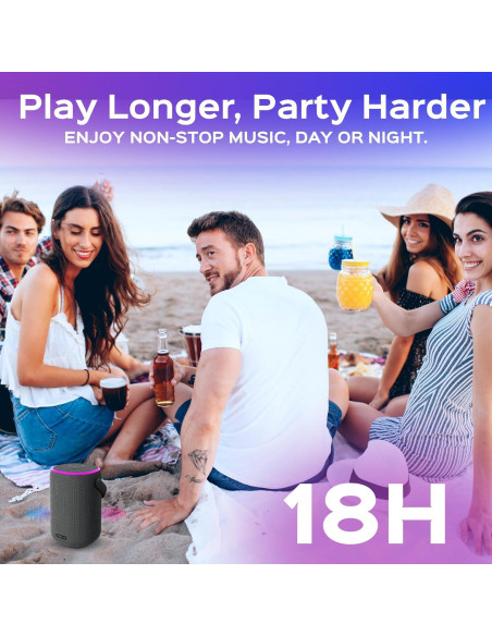 Altavoz Bluetooth TREBLAB HD-Energy-Pro 40W Impermeable IPX6 Altavoz Bluetooth TREBLAB HD-Energy-Pro 40W Impermeable IPX6
