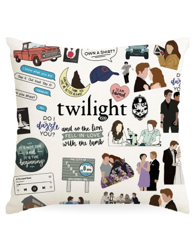 Funda de Almohada Decorativa LONGXIN Chica de Edward 45x45 cm