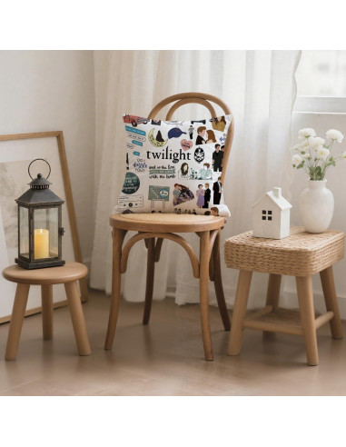 Funda de Almohada Decorativa LONGXIN Chica de Edward 45x45 cm