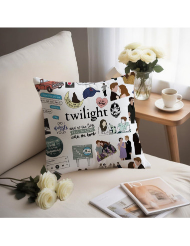 Funda de Almohada Decorativa LONGXIN Chica de Edward 45x45 cm