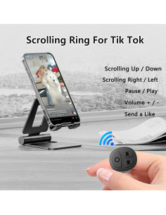 Anillo de Desplazamiento Bluetooth SOFAMIRI Control Remoto 2