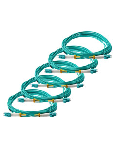 Cable de Parche de Fibra LC a LC trueCABLE 7m OM3 Multimodo