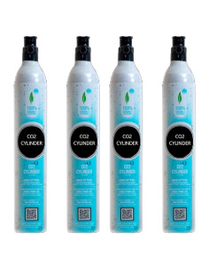 Recarga 4 Cartuchos CO2 60L FIZZIT para Fabricantes de Soda