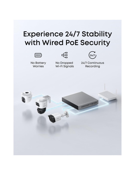 Grabador de Video en Red eufy S4, 8CH/16CH, 2TB, AI Local Grabador de Video en Red eufy S4, 8CH/16CH, 2TB, AI Local