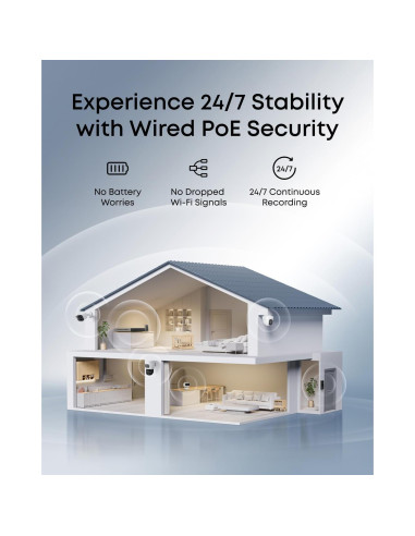 Grabador de Video en Red eufy S4, 8CH/16CH, 2TB, AI Local