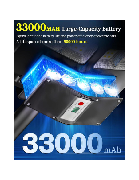 Luz Solar de Calle Gefolly SL-6200W 620000LM IP67 6500K