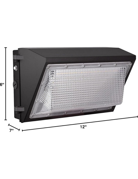 Luz de Pared LED 80W Tesoorda 10500LM IP65 Fotocélula