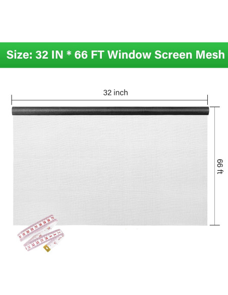 Kit de Reemplazo de Pantalla de Ventana DIGDRAM 81.28x20.12m Negra