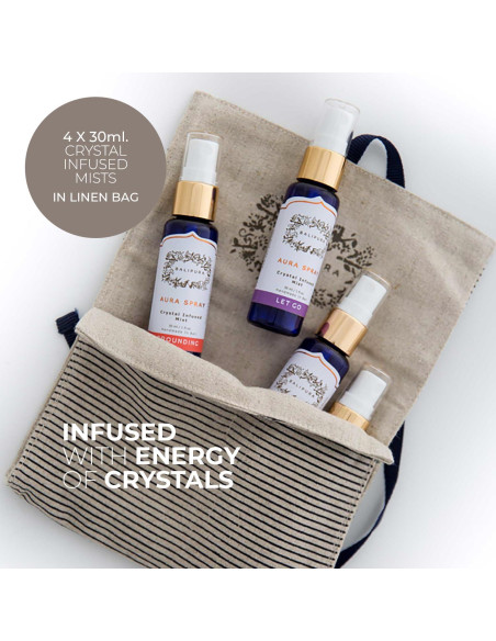 Set de 4 Aerosoles de Limpieza Aura Balipura - 30ml