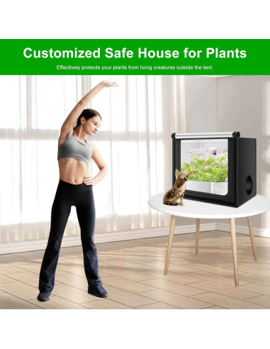 Carpa de Cultivo Interior MELONFARM 61x41x51cm con Mylar