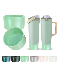 Bota de Silicona Kaitiaki para Owala 30 y 40 oz Eucalipto