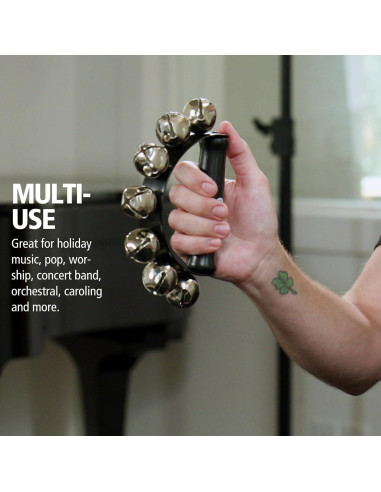 Campanas de Mano Meinl SLB7 con Mango de Madera - 7 Campanas