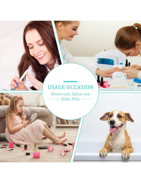 Juego de Limado de Uñas de Cristal Mudder 6 Piezas Verde Juego de Limado de Uñas de Cristal Mudder 6 Piezas Verde