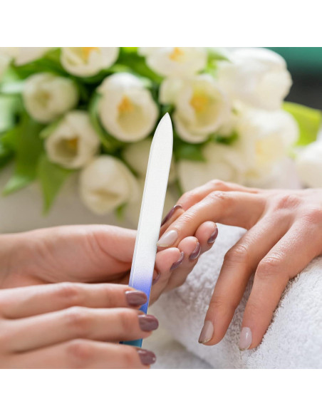 Juego de Limado de Uñas de Cristal Mudder 6 Piezas Verde Juego de Limado de Uñas de Cristal Mudder 6 Piezas Verde