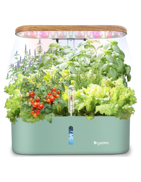 Sistema de Cultivo Hidropónico DRYADES 12 Cápsulas con Luz LED